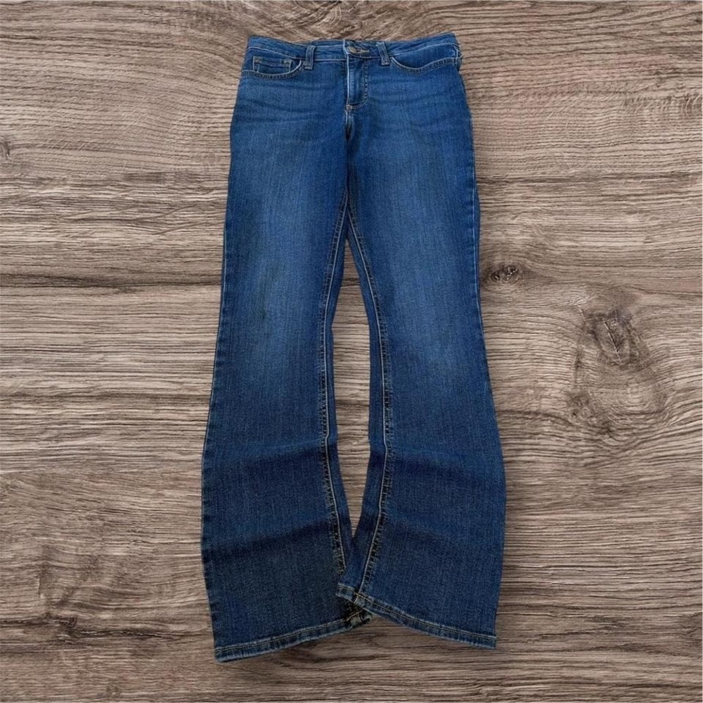 Y2K Grunge Slim Fit Flared Bootcut Jeans 30x32